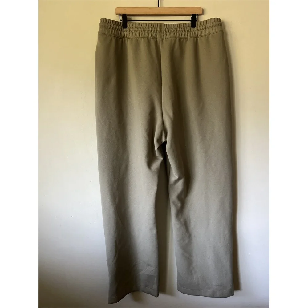 Adidas Fear of God Athletics Pants Mens XXL Clay Greenish Black Stripe IS5305
